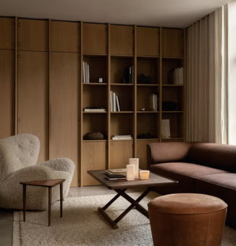 High-end furniture in a warm living room